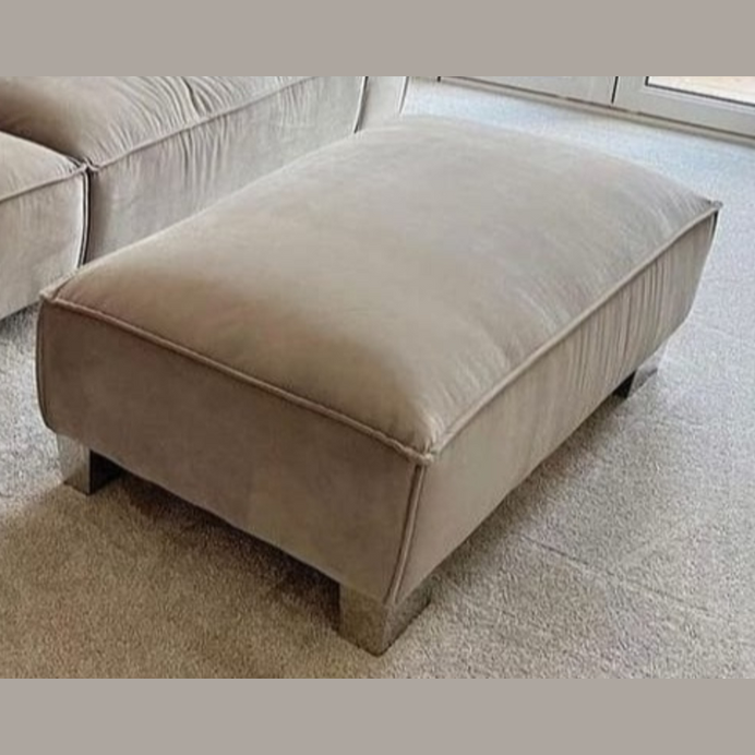 Sloane Luxury Large Footstool Mink
