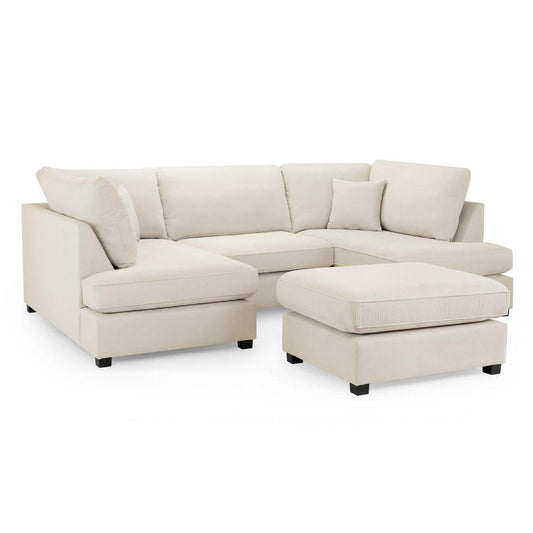 Carnaby Cinema Sofa Bed in Kensington Fabric Beige